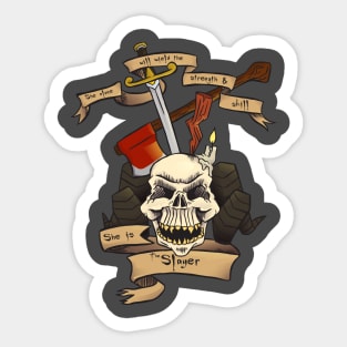 The Slayer Sticker